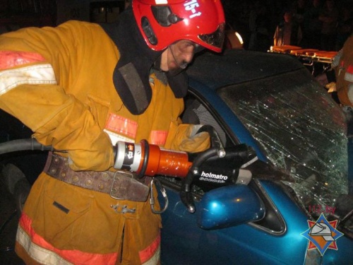 В Пинске столкнулись Hyundai и Citroen. Один человек погиб