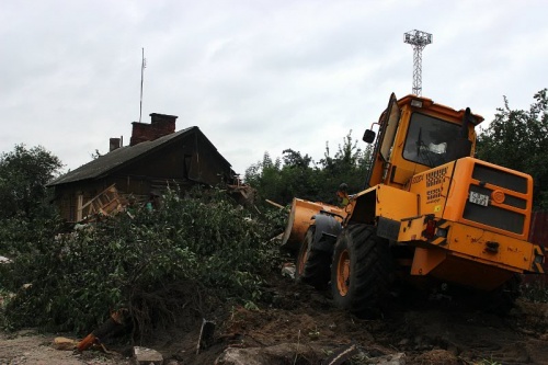 Фоторепортаж: реконструкция улицы Буденного в Гродно