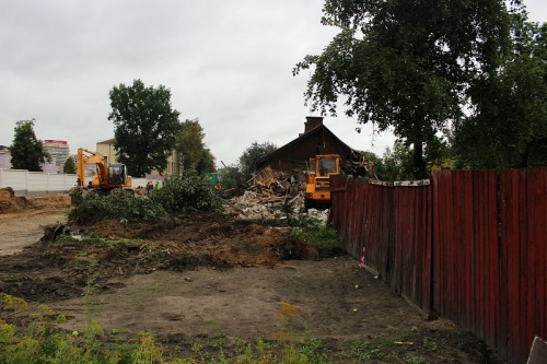 Фоторепортаж: реконструкция улицы Буденного в Гродно