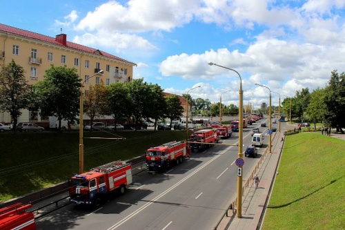 В Гродно отметили 160-летие пожарной службы Беларуси