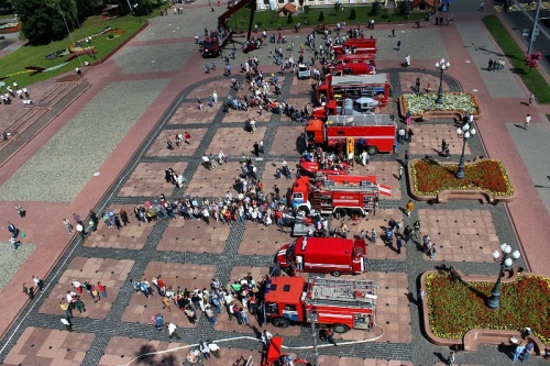 В Гродно отметили 160-летие пожарной службы Беларуси