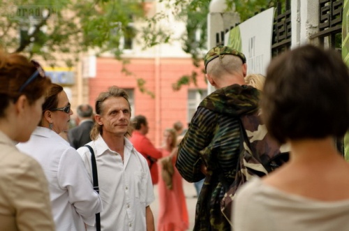 Арт-проект «Zabor» в Могилёве: картины провисят в центре города до сентября