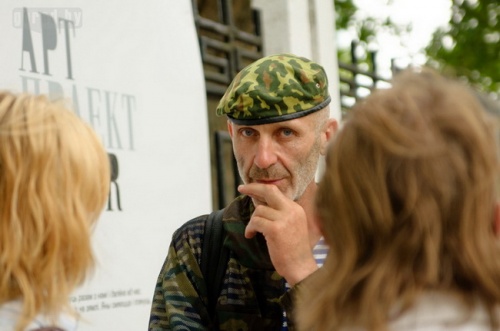 Арт-проект «Zabor» в Могилёве: картины провисят в центре города до сентября