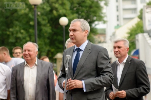 Арт-проект «Zabor» в Могилёве: картины провисят в центре города до сентября