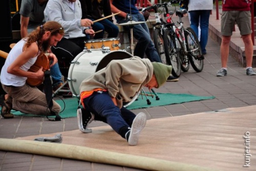 В Солигорске прошёл музыкально-танцевальный джем (фото)