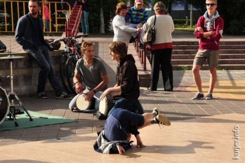 В Солигорске прошёл музыкально-танцевальный джем (фото)