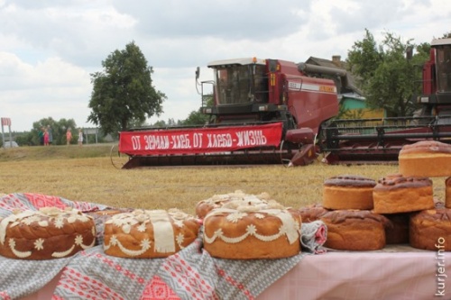 Под Строхово провели праздник «Зажынкі-2013»