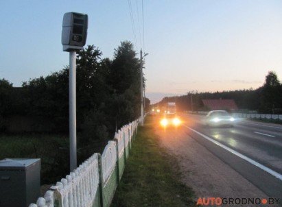 В ближайшие дни на трассе Гродно – Минск заработают стационарные камеры фотофиксации