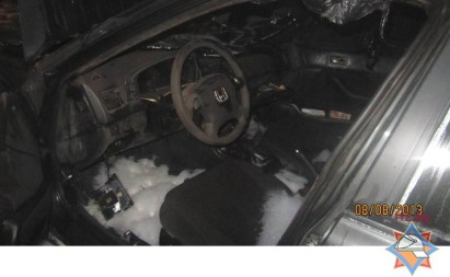 Сгоревший автомобиль в Гродно стал финалом несчастной любви