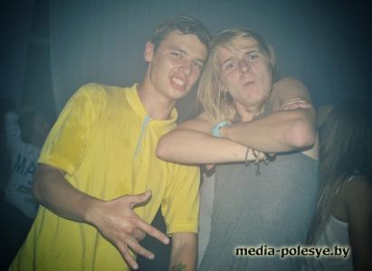 Прощание с летом в Лунинце - танцы до упаду