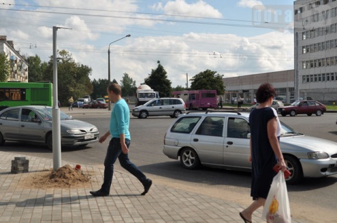 Светофор на Витебском проспекте в Могилёве заработает в сентябре