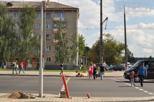 Светофор на Витебском проспекте в Могилёве заработает в сентябре