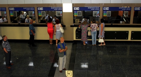 Фоторепортаж: на железнодорожном вокзале Гродно после реконструкции открылся зал ожидания