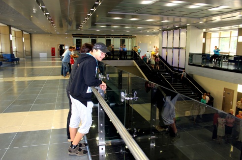 Фоторепортаж: на железнодорожном вокзале Гродно после реконструкции открылся зал ожидания