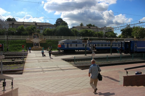 Фоторепортаж: на железнодорожном вокзале Гродно после реконструкции открылся зал ожидания