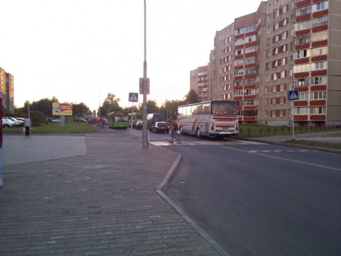 В Светлогорске автомобиль сбил девушку (фото)