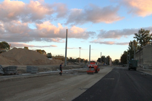 Менее месяца осталось до открытия улицы Буденного в Гродно