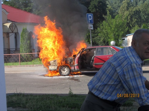 Пожар на улице Жолудева
