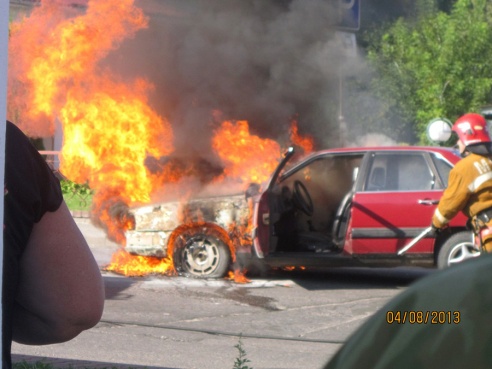 Пожар на улице Жолудева