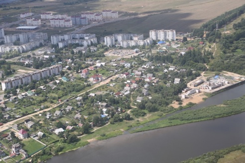 Воздушный крестный ход над Бобруйском