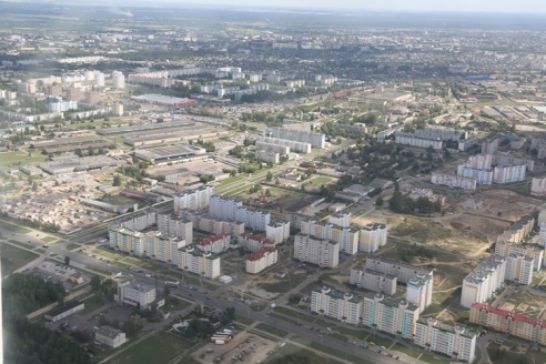 Воздушный крестный ход над Бобруйском