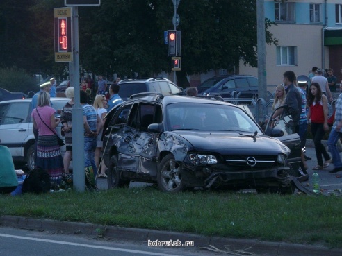 Крупное ДТП на Георгиевском проспекте в Бобруйске