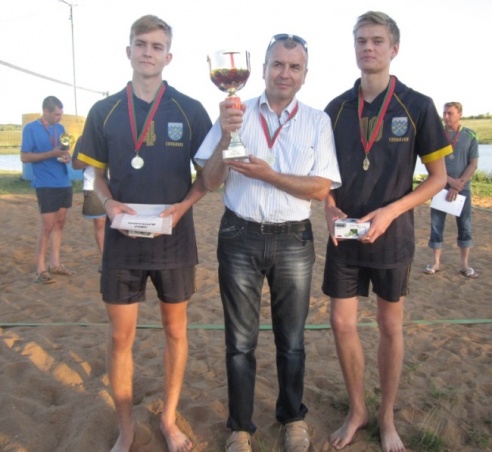 Трэці год запар валейбалісты Глыбоцкай ЦРБ становяцца чэмпіёнамі