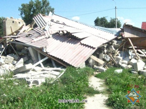 В деревне Ивановка под Бобруйском взорвался дом. Есть жертвы