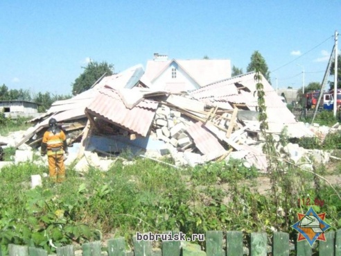 В деревне Ивановка под Бобруйском взорвался дом. Есть жертвы