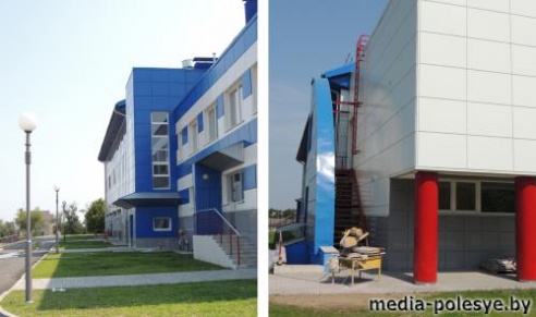 Открытие физкультурно-спортивного комплекса в Столине не за горами