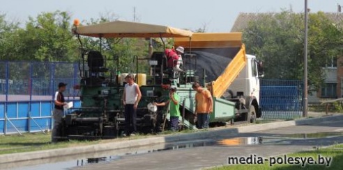 Открытие физкультурно-спортивного комплекса в Столине не за горами