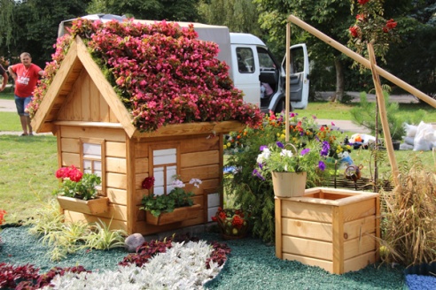 В Ошмянах выбрали лучших цветоводов области. Фоторепортаж