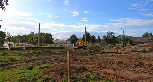 К началу зимы на строящемся участке улицы Курчатова в Гродно появится асфальт
