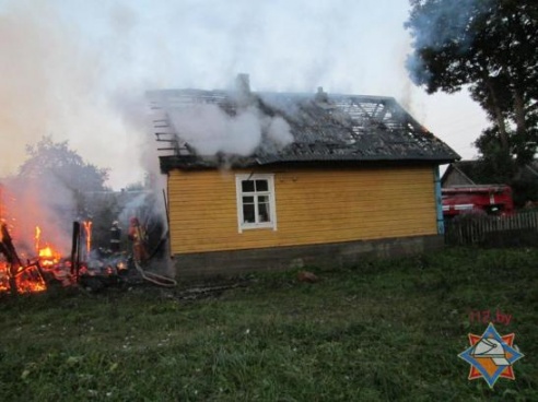 В Барановичском районе за сутки произошло два пожара