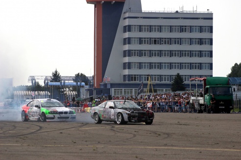 Гродно впервые в принял соревнования по дрифту: у гродненца 4-ое место