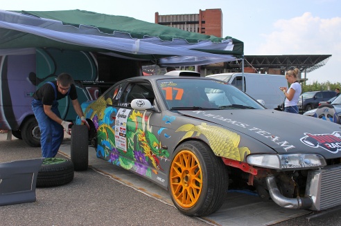 Гродно впервые в принял соревнования по дрифту: у гродненца 4-ое место