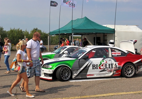 Гродно впервые в принял соревнования по дрифту: у гродненца 4-ое место