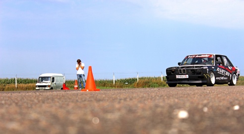 Гродно впервые в принял соревнования по дрифту: у гродненца 4-ое место