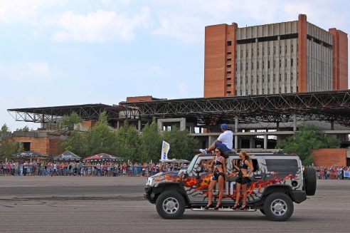 Гродно впервые в принял соревнования по дрифту: у гродненца 4-ое место