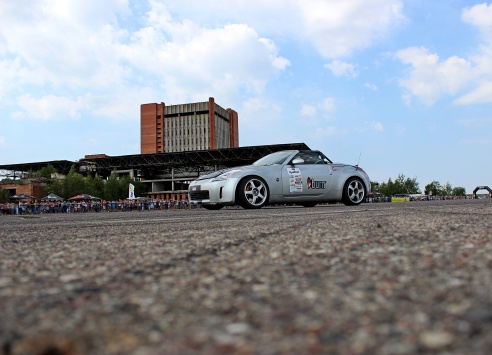 Гродно впервые в принял соревнования по дрифту: у гродненца 4-ое место