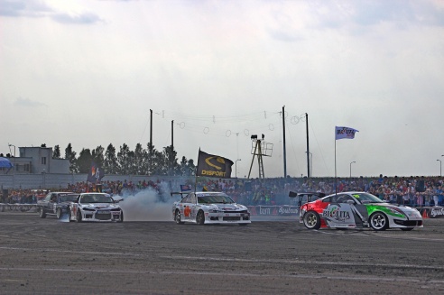 Гродно впервые в принял соревнования по дрифту: у гродненца 4-ое место