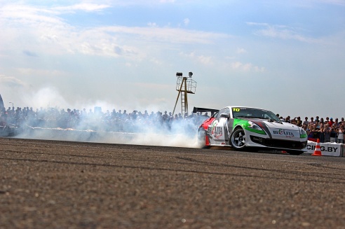 Гродно впервые в принял соревнования по дрифту: у гродненца 4-ое место