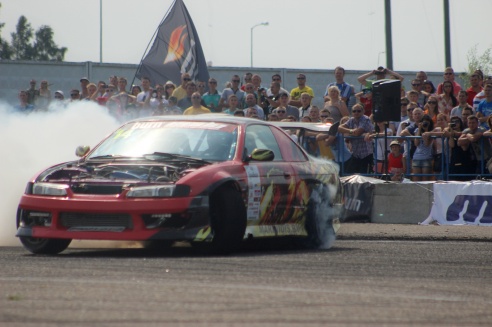 Гродно впервые в принял соревнования по дрифту: у гродненца 4-ое место