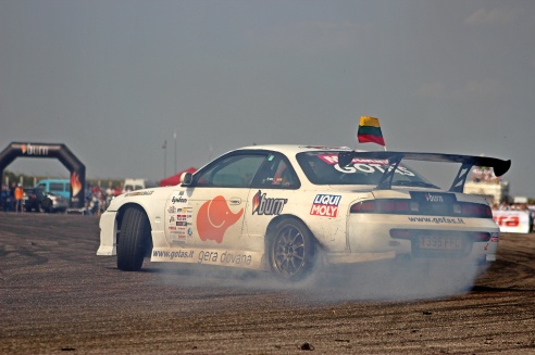 Гродно впервые в принял соревнования по дрифту: у гродненца 4-ое место