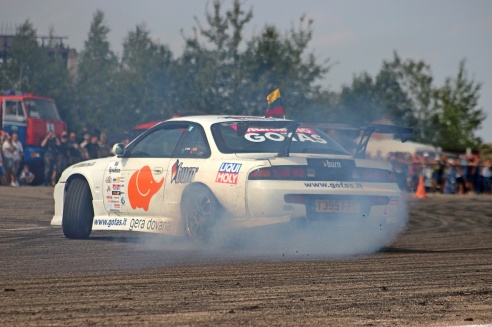 Гродно впервые в принял соревнования по дрифту: у гродненца 4-ое место