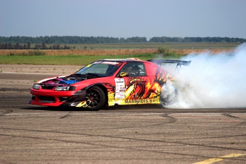 Гродно впервые в принял соревнования по дрифту: у гродненца 4-ое место