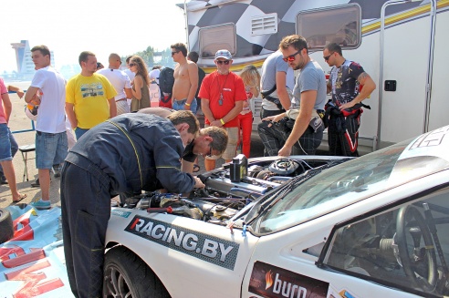 Гродно впервые в принял соревнования по дрифту: у гродненца 4-ое место