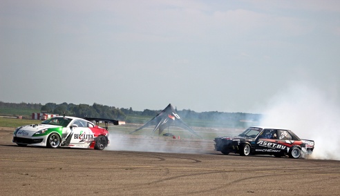 Гродно впервые в принял соревнования по дрифту: у гродненца 4-ое место