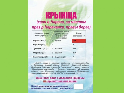 Агрегатный завод сбрасывает неочищенную воду в Вилию. Отчего зашкаливают нитраты в криницах и колодцах Беларуси