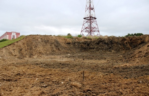 В Гродно начались работы по подготовке продления улицы Пушкина до Курчатова